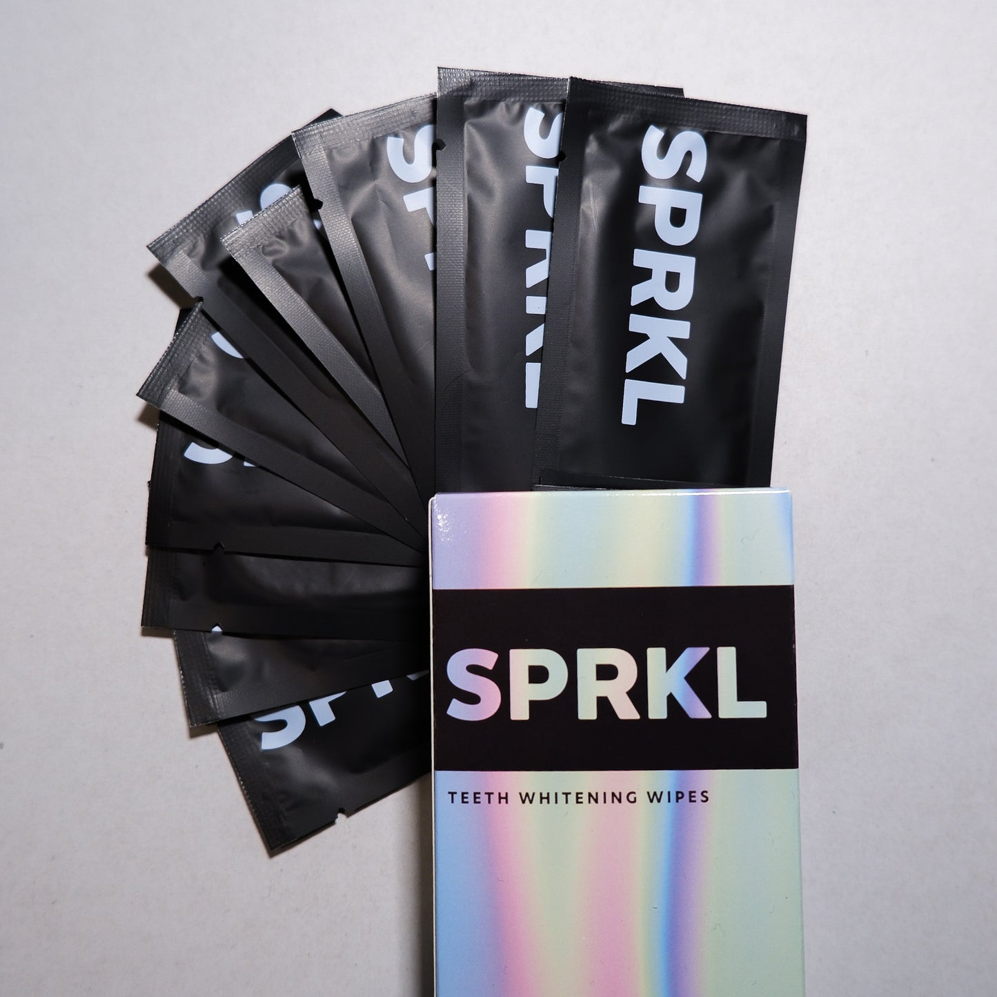 SPRKL Teeth Whitening Wipes for After Red Wine 10-Pack – Mint, Wine Stain Remover for Teeth