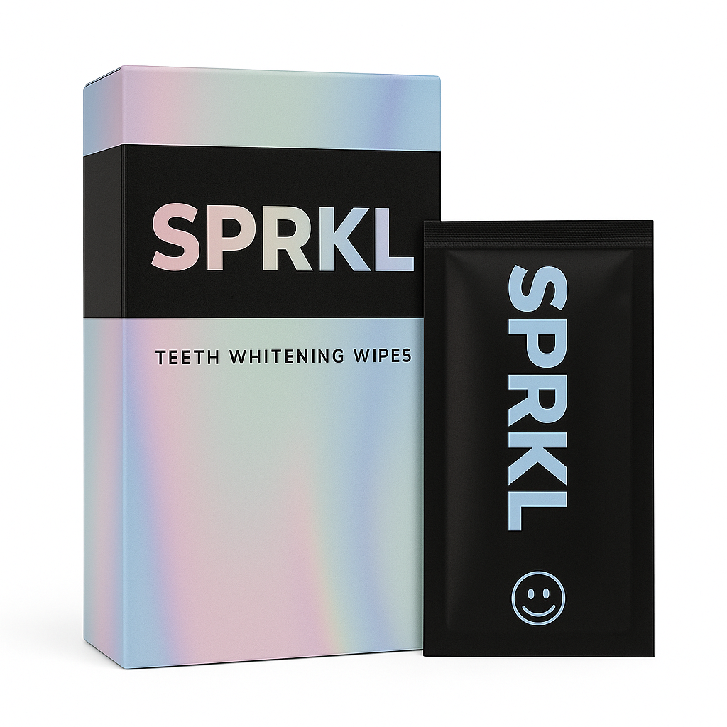SPRKL Wine Wipes for Teeth, 20-Pack